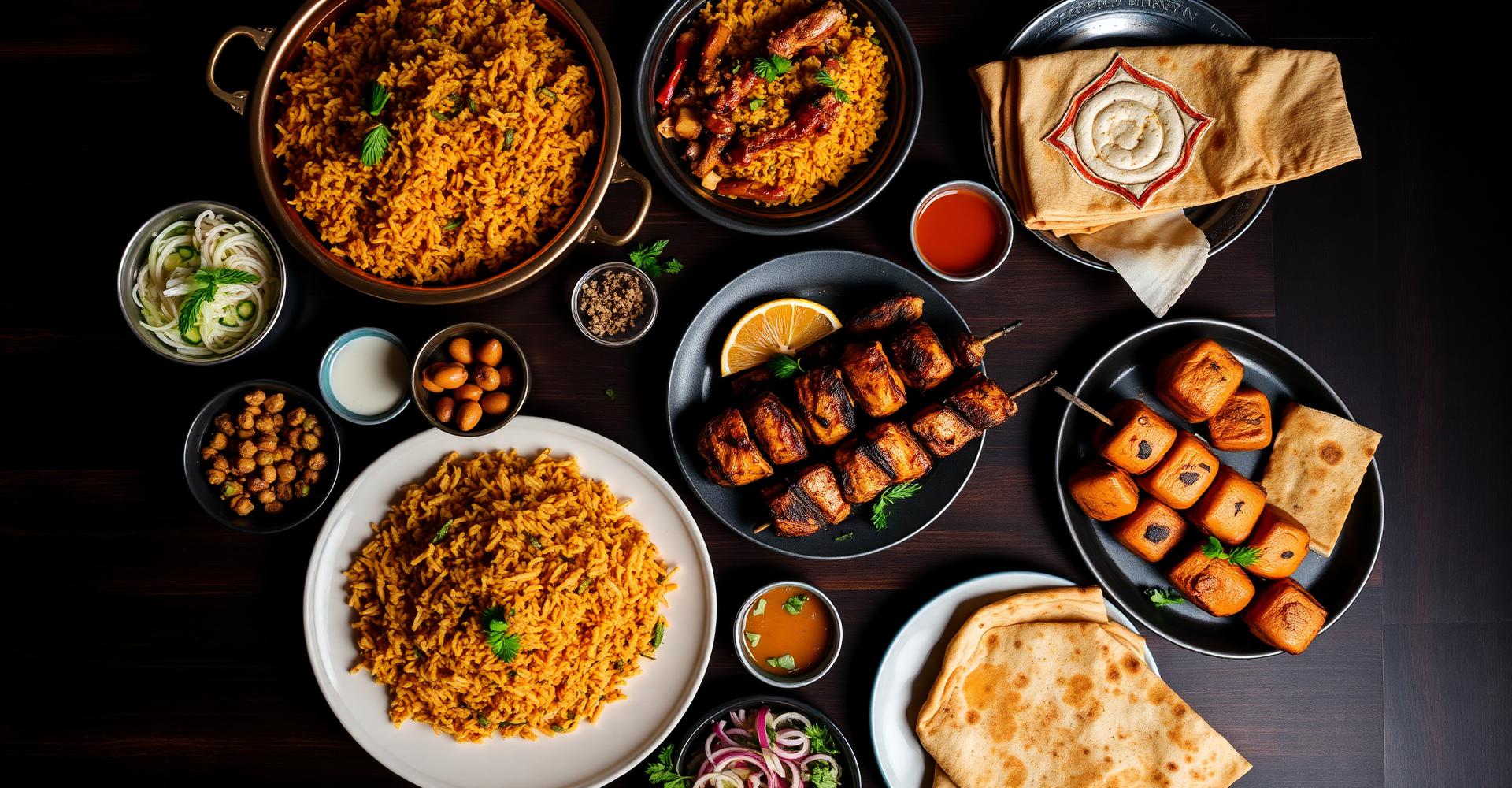 Zaikah menu spread